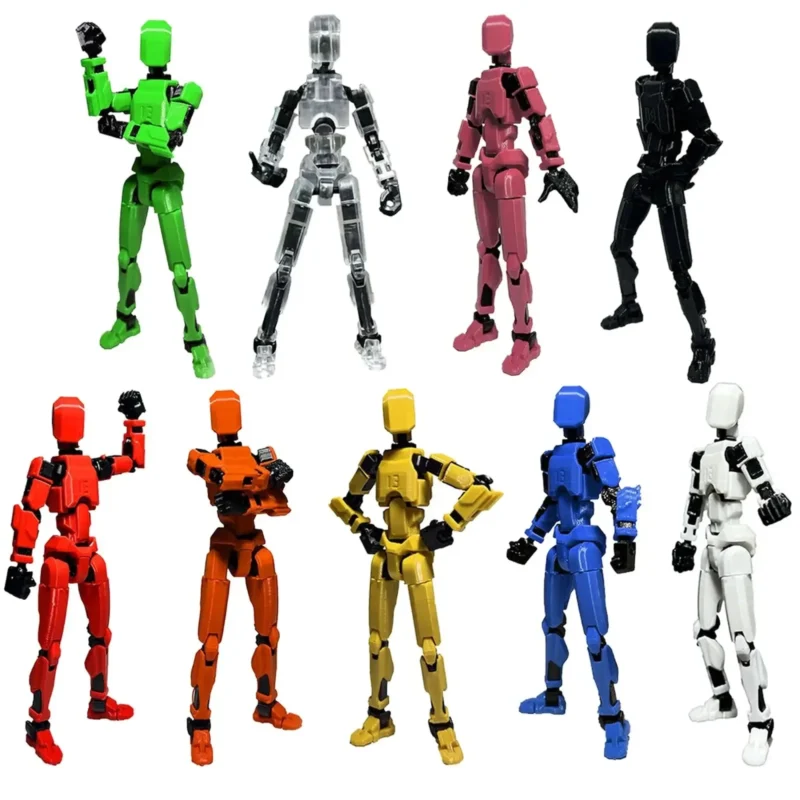Titan 13 Action Figures 3D Printed Multi-Jointed