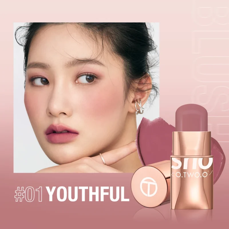 Lipstick Blush Stick 3-in-1 Eyes Cheek and Lip Tint - Image 11