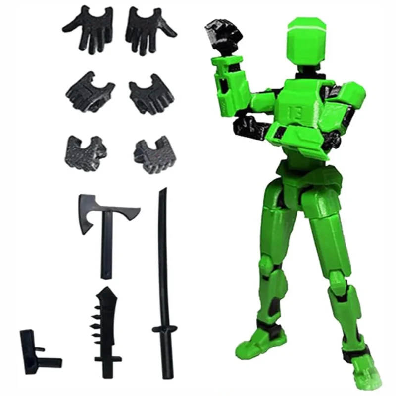 Titan 13 Action Figures 3D Printed Multi-Jointed - Image 8