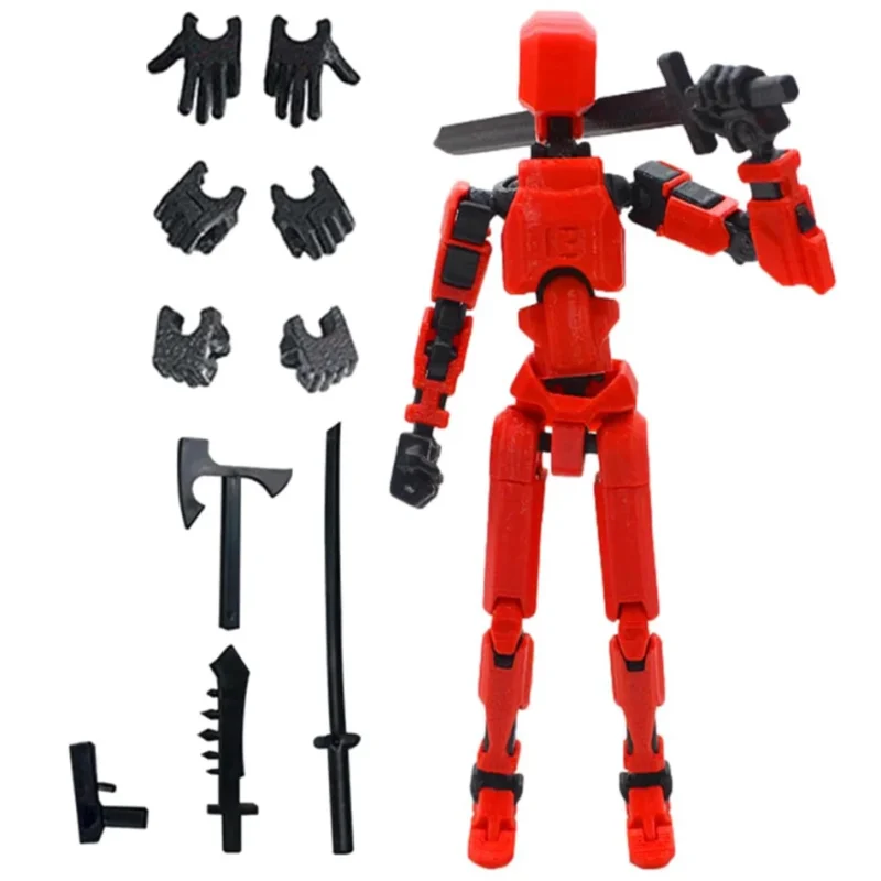 Titan 13 Action Figures 3D Printed Multi-Jointed - Image 7