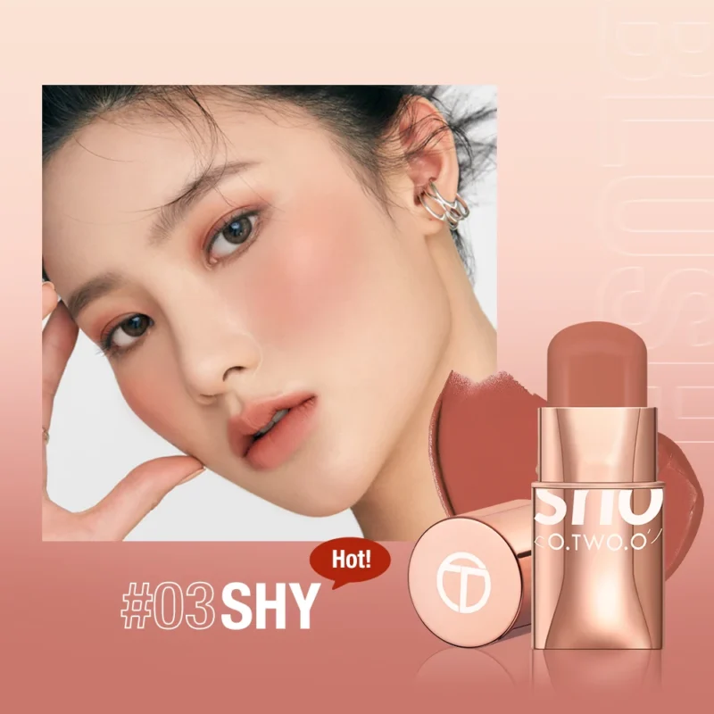 Lipstick Blush Stick 3-in-1 Eyes Cheek and Lip Tint - Image 7