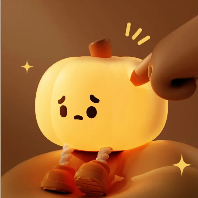 Halloween Dimmable Pumpkin Night Light - Image 2