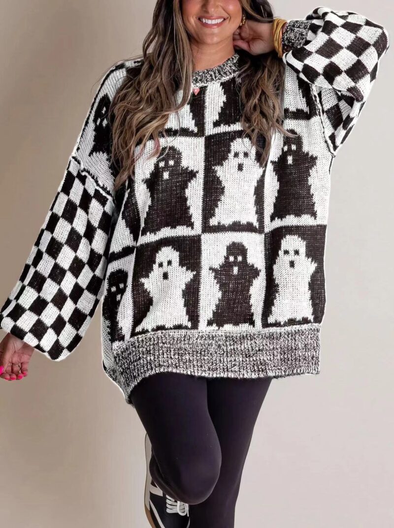 Halloween Loose Autumn Sweater - Image 9