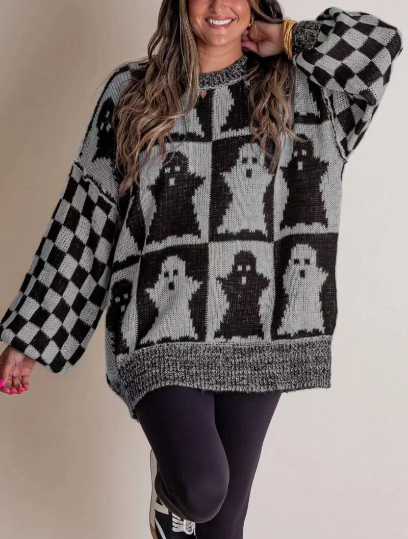 Halloween Loose Autumn Sweater - Image 8