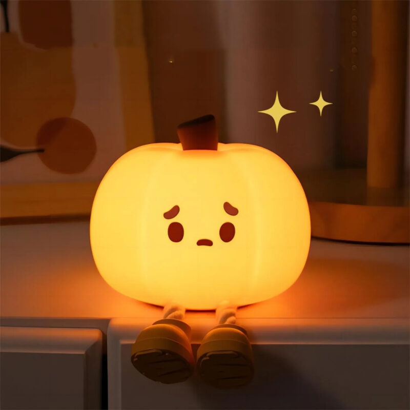 Halloween Dimmable Pumpkin Night Light - Image 4