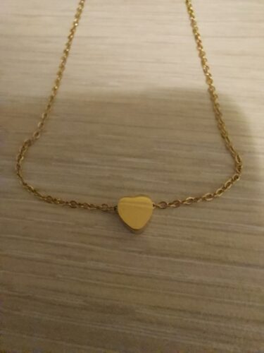 Double- Sided Heart Pendant Necklace photo review