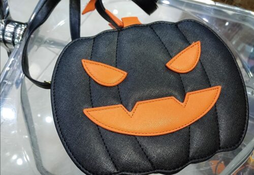 Halloween  Funny Pumpkin Cartoon Crossbody Bag photo review
